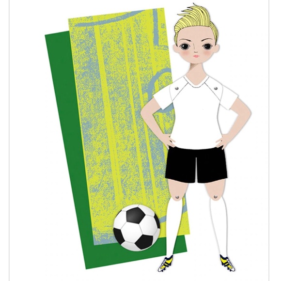 NWT Paper Doll+Card, “Ella”, by Of Unusual Kind - Picture 1 of 6